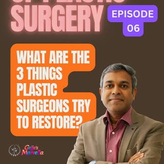 What are the 3 things plastic surgeons try to restore? 🎬

Form. Function. Aesthetics.

It's not jus