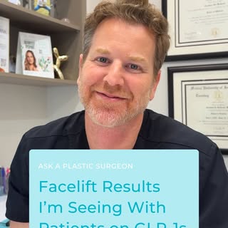 Facelift results are looking different for patients on GLP-1s...

Dr. Kulbersh is seeing exceptional