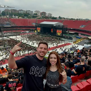 AC ⚡️ DC 
Mais um show lendário pra conta! 
@acdc