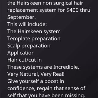 #hairreplacementgainesville #hairskeen #hairrestoration #gainesvillehair #americanhairlosscouncil #h