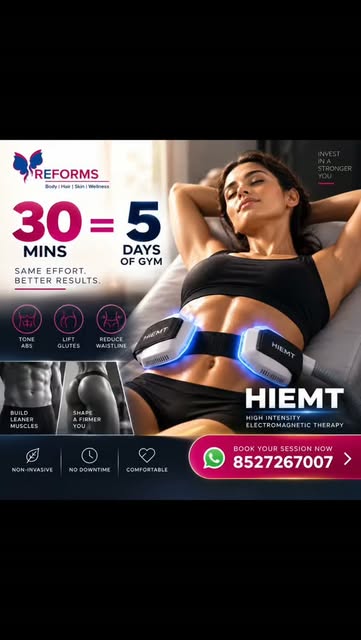 You dreamt of a toned belly.
You just never had the time for it.

Between meetings, deadlines, famil