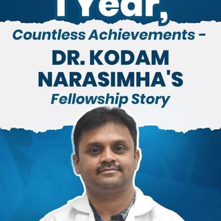 Dr. Narasimha Kodam’s journey is one that many young surgeons will relate to the pressure to be bett