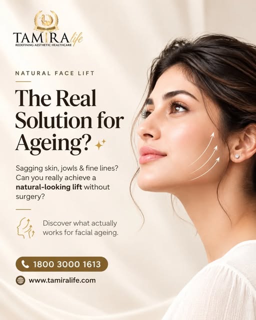 Natural Face Lift – The Real Solution for Ageing? 

Sagging skin, jowls & fine lines? 

Discover how