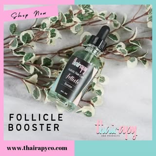 Treat your bald spots with our Follicle Booster. This is a Hot Seller on www.thairapyco.com 
#baldsp
