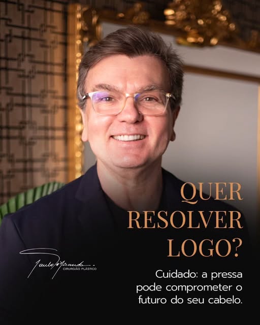 Quando a calvície começa cedo, a vontade de resolver rápido é compreensível.

Mas o resultado natura