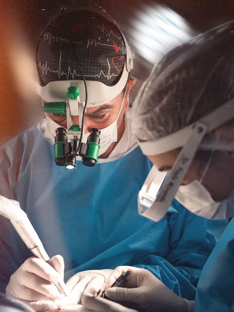 Existem trabalhos em que a imagem precisa ir além de simplesmente registrar.

Acompanhando o Dr. Pau