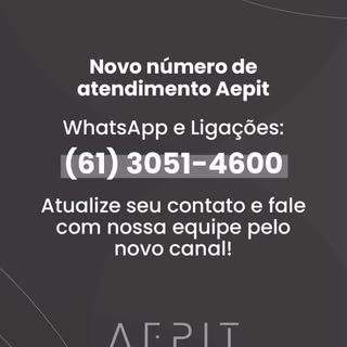 📲 Novo número de WhatsApp da Clínica AEPIT

Agora ficou ainda mais fácil falar com a nossa equipe.

