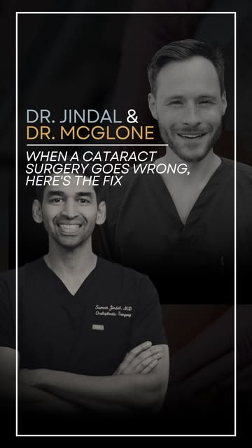 Had a cataract surgery that went really wrong somewhere else? There are advanced solutions most surg
