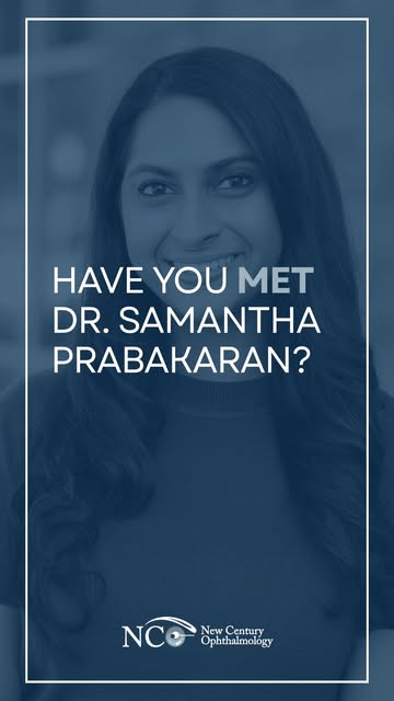 Dr. Samantha Prabakaran, ophthalmologist and oculoplastic surgeon.

Her specialty spans both the ins