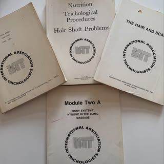 When I was studying Trichology over 20years ago I would source books online from every given opportu