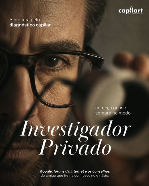 O diagnóstico capilar não se faz com pesquisas no Google, fóruns ou recomendações de quem “já passou