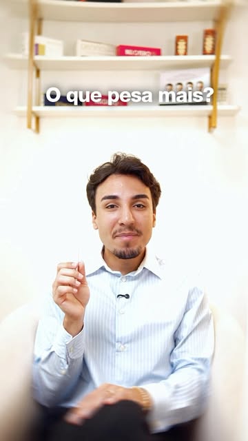 E pra você, o que pesa mais?