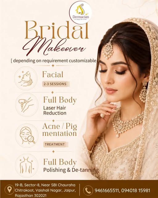 Your bridal glow starts long before the big day. ✨👰🏻‍♀️

From skincare and pigmentation care to a 