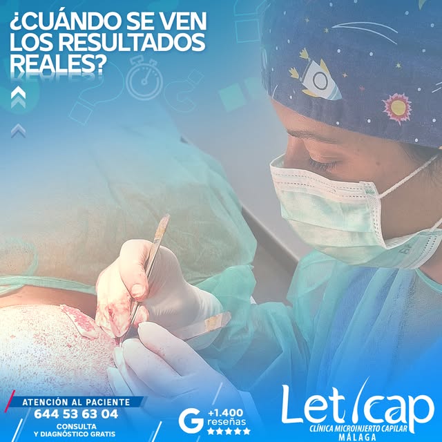 ¿Esperando un «efecto mágico» al mes de tu injerto capilar? 

Como estarás pensando, el efecto "wow"