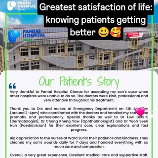 Greatest satisfaction of life:  knowing patients getting better 😃🥰