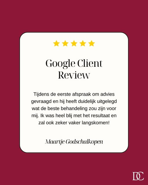 Fijn om te lezen! Dank je wel Maartje voor je review. ⭐ Precies dit soort persoonlijk advies is waar