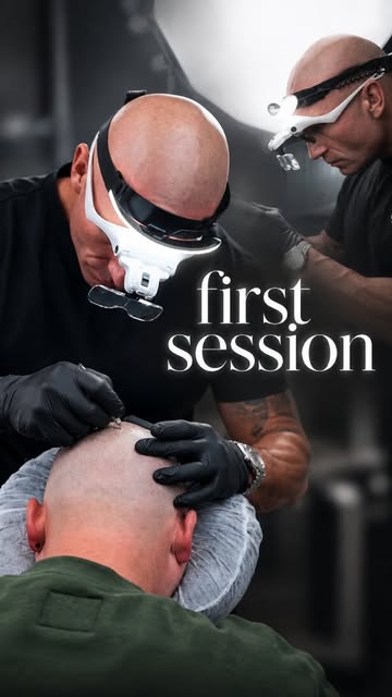 First session.

His wedding is coming up fast, but that does not change the way I work. We start slo