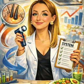 Obraz wygląda magicznie ale to co dzieję się w gabinecie -  To nie jest magia. To jest SYSTEM. 🧠🧬
