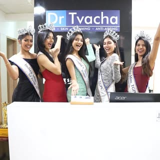 The winners of @indiasmisstgpc Season 13 spent their day at @drtvacha, where @dramitkarkhanis person