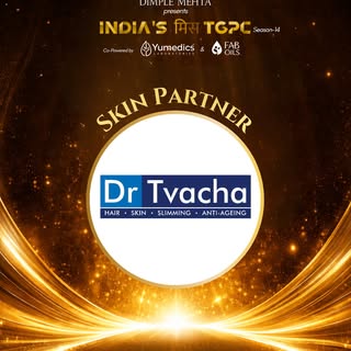 We’re thrilled to welcome @drtvacha as the Skin Partner for @indiasmisstgpc Season 14.

Dr. Tvacha h