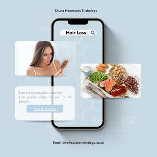 Did you know that low protein levels can affect your hair’s ability to grow and stay strong? 

It’s 
