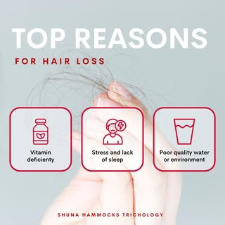 ✨ Losing more hair than usual? You're not alone — and there is a reason.
From vitamin deficiencies t