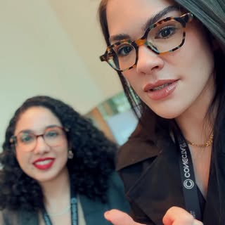 As Dras. Mariana @dramarianadermatologista e Alexia @alexialimadermato representando a SENS no Conec