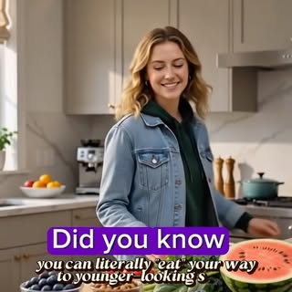 ✨ Can you really eat your way to younger-looking skin?

The answer might surprise you! Your daily di