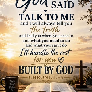 Talking with God is the best answer you could ever receive.

No matter what you’re facing, God will 