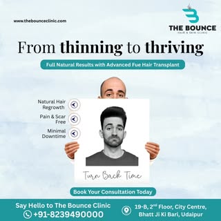 Transform your hair and confidence! 💁🏻‍♂️
From thinning to thriving with our advanced FUE hair tra