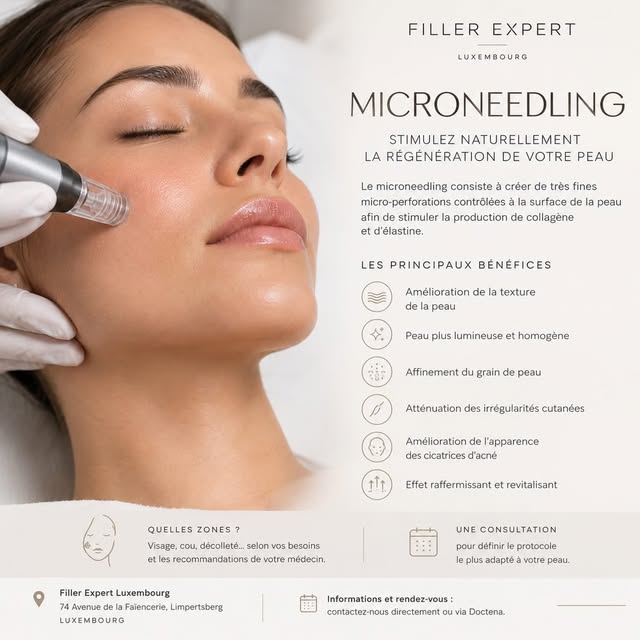 ✨ MICRONEEDLING ✨

Une peau plus lisse, plus uniforme et plus lumineuse grâce à une technique qui st
