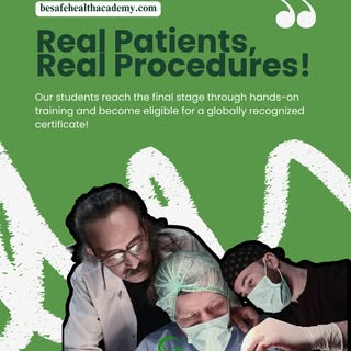 👨‍⚕️ Real Patients, Real Experience!

✨ At Be Safe Health Academy, our students reach the final sta