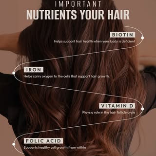 Your hair needs the right nutrients to stay healthy but supplements aren’t one‑size‑fits‑all. ✨

Bef