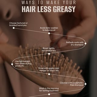 Greasy roots can make even a fresh wash look flat. 

Your scalp naturally makes oil to protect hair 