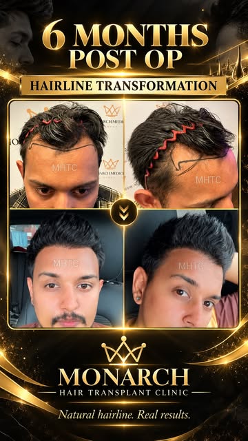 6 MONTHS POST-OP | HAIRLINE TRANSFORMATION 👑

A fantastic 6-month result at Monarch Hair Transplant