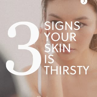 Skin hydration is foundational.

Think of your skin cells like grapes. When hydrated, they appear pl