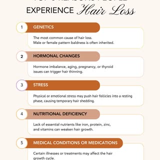 Hair loss can happen for many reasons, and it’s not always just genetics.
Factors like hormones, str
