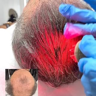 Saç Ekim sonrası Trikopat tedavisi ile saçları güçlendirme. 

Strengthening hair with Trikopat treat