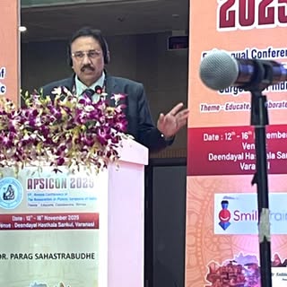 Happy to share 
Invited as faculty at 49 th Annual National meeting of Association of Plastic Surgeo