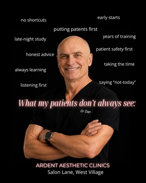 What you see is one consultation.

What you don’t always see is the years of training, ongoing learn