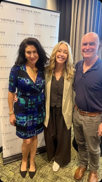 A great day with Synergie Skin and its amazing founder and formulator, Terri Vinson Jones. We absolu