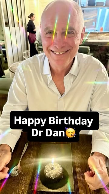 Celebrating Dr Dan’s birthday with a beautiful lunch at Aunty. Here’s to another year of good health