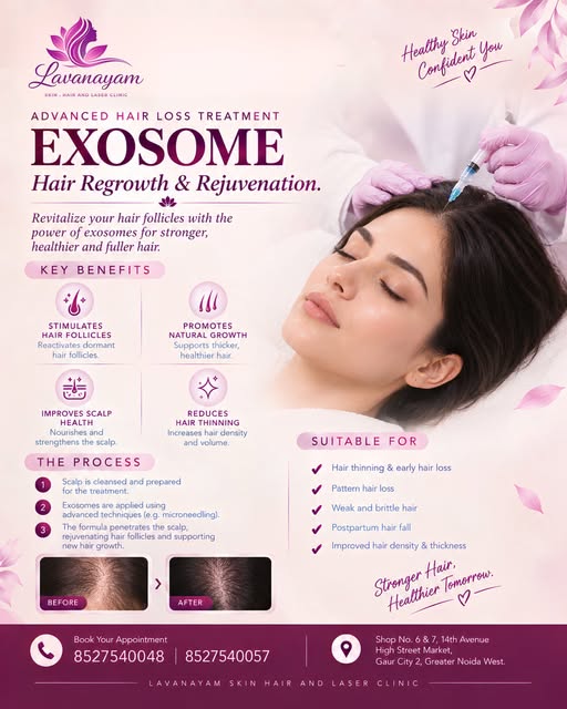 ✨ Hair fall doesn’t have to be ignored! ✨

Thinning hair, reduced density or early hair loss? It may
