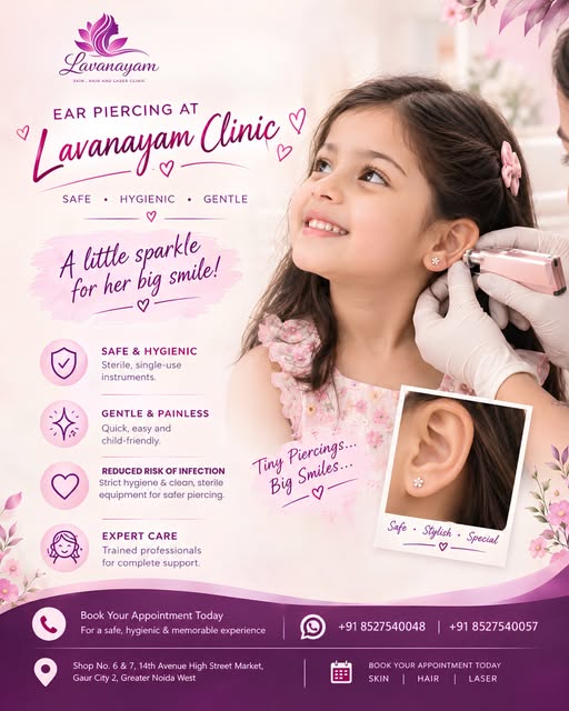 ✨ A little sparkle for her big smile! 💕✨

Thinking about getting your little one’s ears pierced? Ma