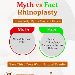 Think rhinoplasty always looks fake? Let’s bust that myth 

Myth: Nose jobs look unnatural
Fact: Mod