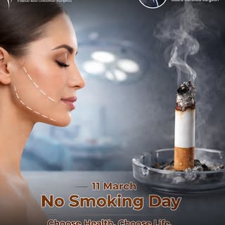 🚭 No Smoking Day – 11 March

Smoking doesn’t just harm your lungs — it also affects your skin, heal