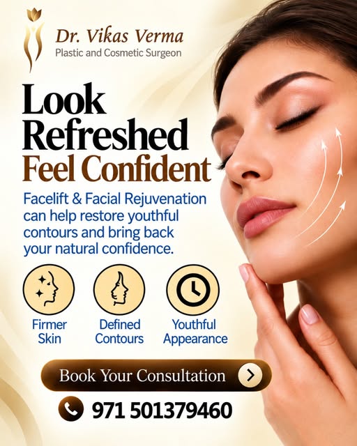 Want to refresh your facial appearance? Facelift and facial rejuvenation procedures can help address