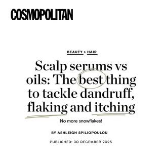 As seen in Cosmopolitan UK. 🫶🏾

The topic: Scalp oil vs scalp serum 🤔

💆🏾‍♀️Scalp oils can work