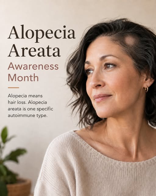 September is Alopecia Areata Awareness Month.

One thing that is often misunderstood is the word “al