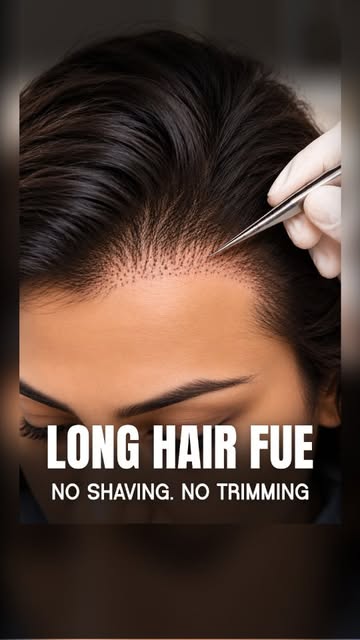 Long Hair FUE: No Shaving. No Trimming.

What if you could improve your hairline without cutting you